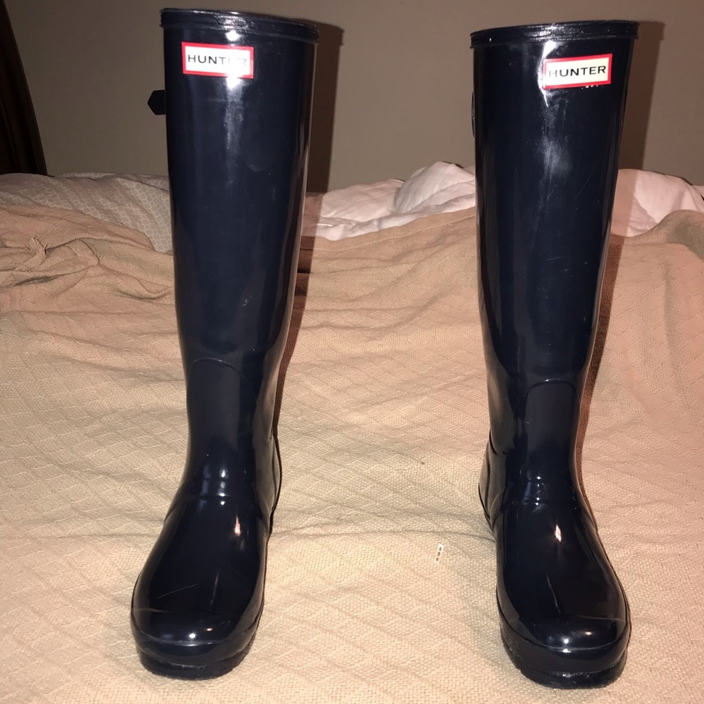 Original Tall Back Adjustable Gloss Rain Boots